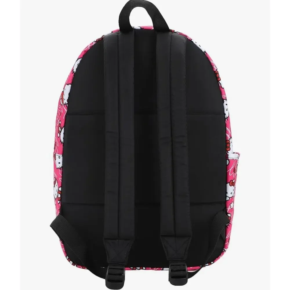 NWT❤️Hello Kitty large pink logo Backpack